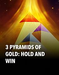 3 Pyramids of Gold: Hold and Win