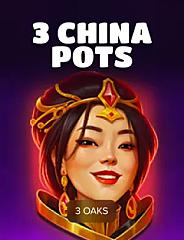 3 China Pots