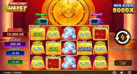 Area Cash Heist slot game
